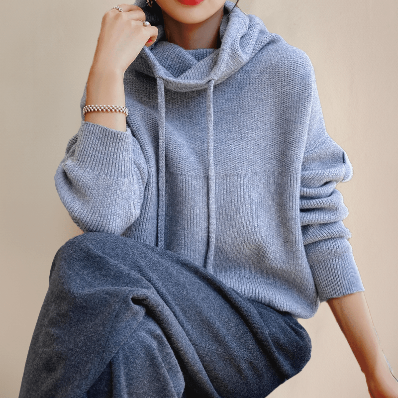 Lavinque Hoodies Sweat à Capuche Oversize en Laine | Confort | Doux et Tendance