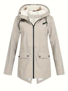 Lavinque Jacket Abricot / S Parka d'Hiver à Capuche | Chaleur Style | Doublure en Fourrure