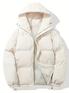 Lavinque Jacket Beige / S Doudoune Hiver | Capuche & Isolation Thermique | Chaude et Confortable