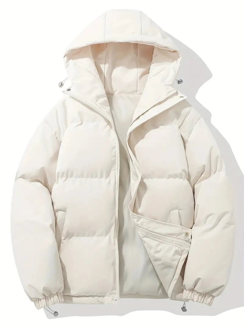 Lavinque Jacket Beige / S Doudoune Hiver | Capuche & Isolation Thermique | Chaude et Confortable