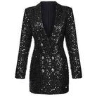 Lavinque Jacket Blazer à Sequins | Élégance | Glamour et Sophistiqué