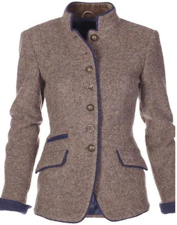 Lavinque Jacket Blazer en Laine Structuré | Chic | Élégance et Confort