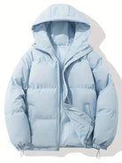 Lavinque Jacket Bleu clair / S Doudoune Hiver | Capuche & Isolation Thermique | Chaude et Confortable