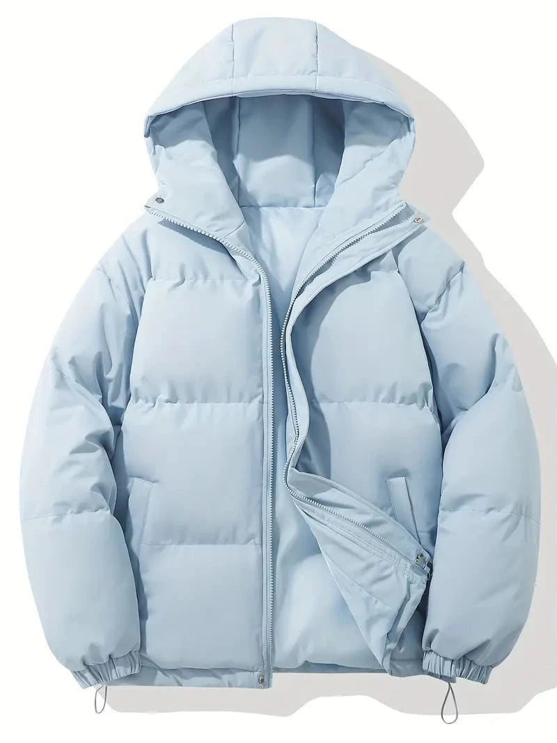 Lavinque Jacket Bleu clair / S Doudoune Hiver | Capuche & Isolation Thermique | Chaude et Confortable