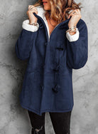 Lavinque Jacket Bleu marine / S Manteau Hiver Doublé | Chaud et Élégant | Confort Absolu