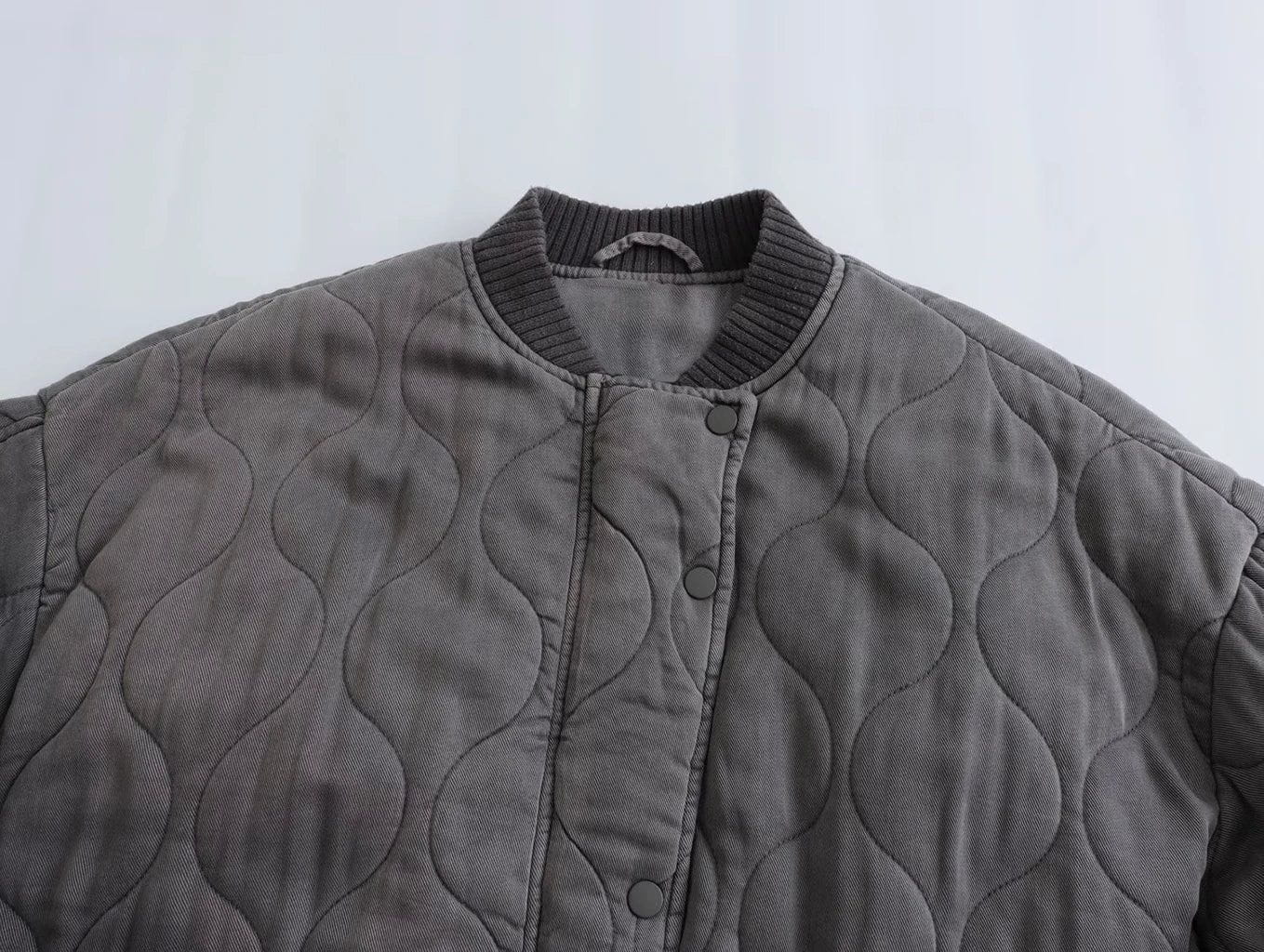 Lavinque Jacket Blouson Matelassé Oversize | Confort | Tendance et Urbain