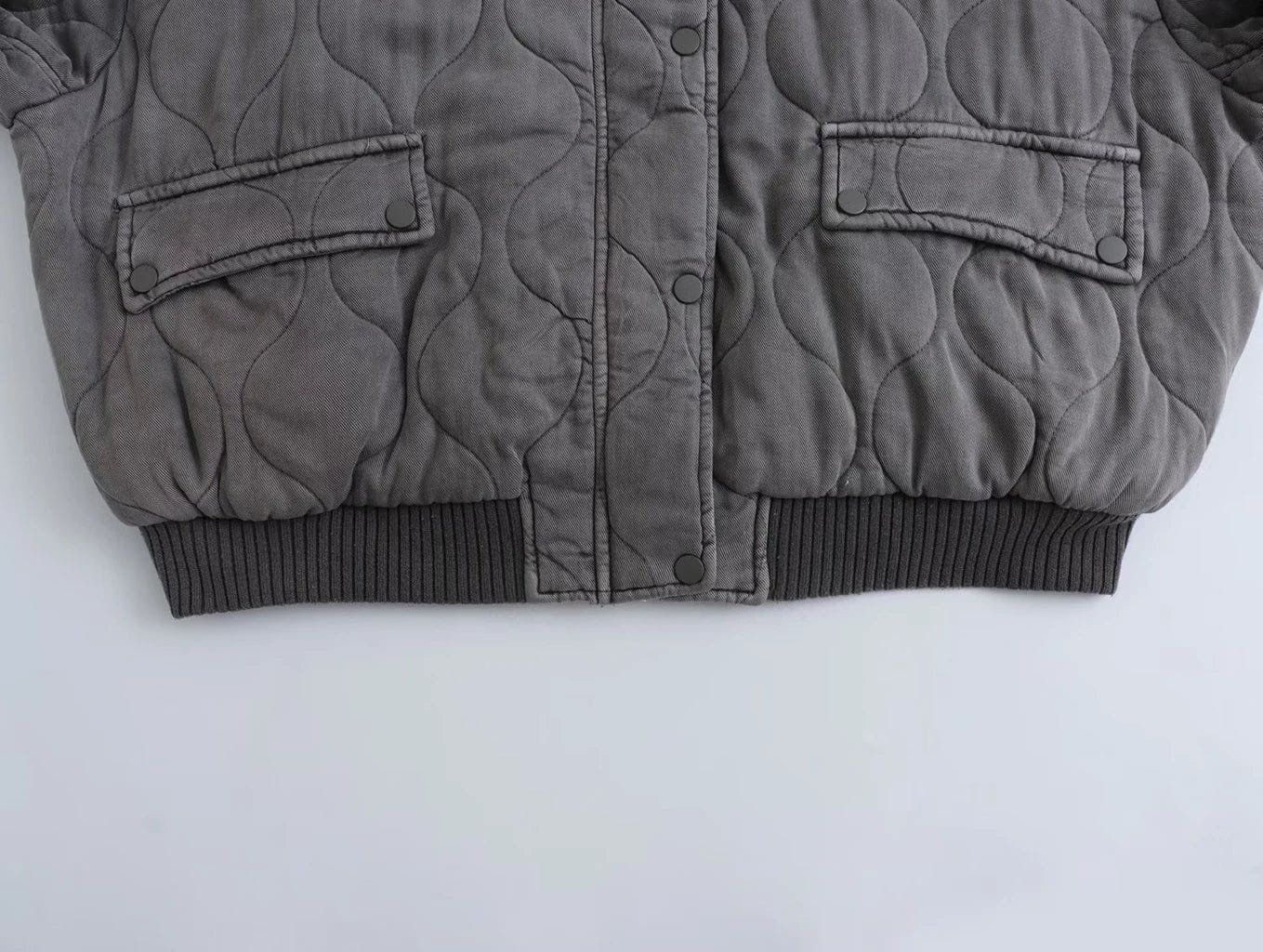 Lavinque Jacket Blouson Matelassé Oversize | Confort | Tendance et Urbain