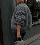 Lavinque Jacket Blouson Matelassé Oversize | Confort | Tendance et Urbain