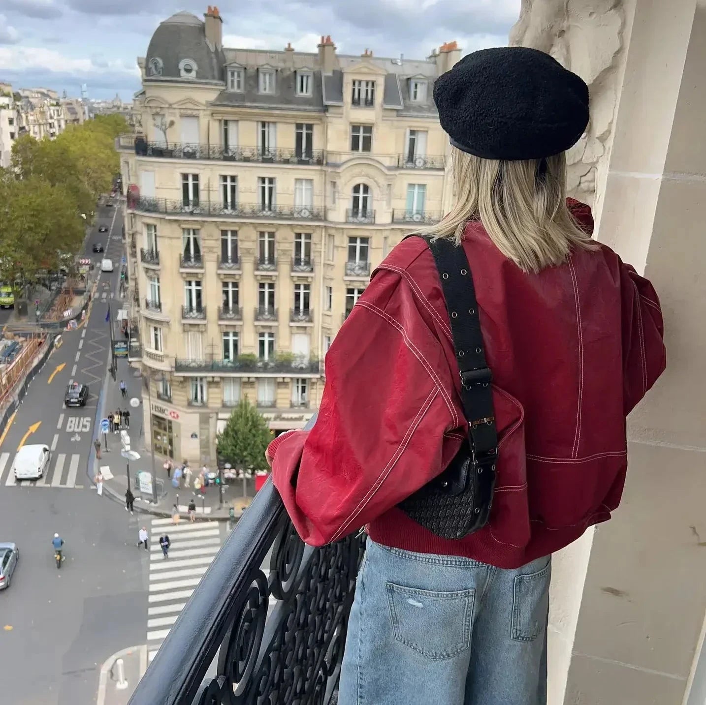 Lavinque jacket Blouson Oversize en Similicuir | Tendance & Urbain | Look Audacieux