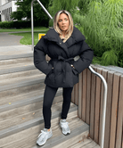 Lavinque Jacket Doudoune Ceinturée | Chaude & Élégante | Hiver Tendance