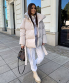 Lavinque Jacket Doudoune Ceinturée | Chaude & Élégante | Hiver Tendance