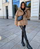 Lavinque Jacket Doudoune Ceinturée | Chaude & Élégante | Hiver Tendance