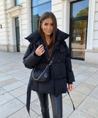 Lavinque Jacket Doudoune Ceinturée | Chaude & Élégante | Hiver Tendance