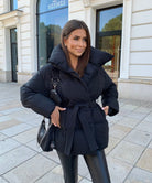 Lavinque Jacket Doudoune Ceinturée | Chaude & Élégante | Hiver Tendance