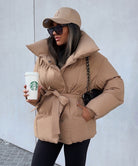 Lavinque Jacket Doudoune Ceinturée | Chaude & Élégante | Hiver Tendance