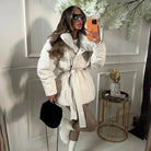 Lavinque Jacket Doudoune Ceinturée | Ultra-Chaude & Élégante | Hiver Chic