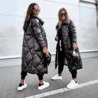Lavinque Jacket Doudoune Longue Brillante | Tendance | Chaleur et Style Urbain