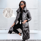 Lavinque Jacket Doudoune Longue Brillante | Tendance | Chaleur et Style Urbain