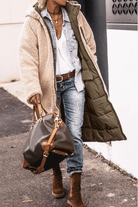 Lavinque Jacket Doudoune Longue Doublée en Fourrure | Hiver | Chaleur et Style Décontracté