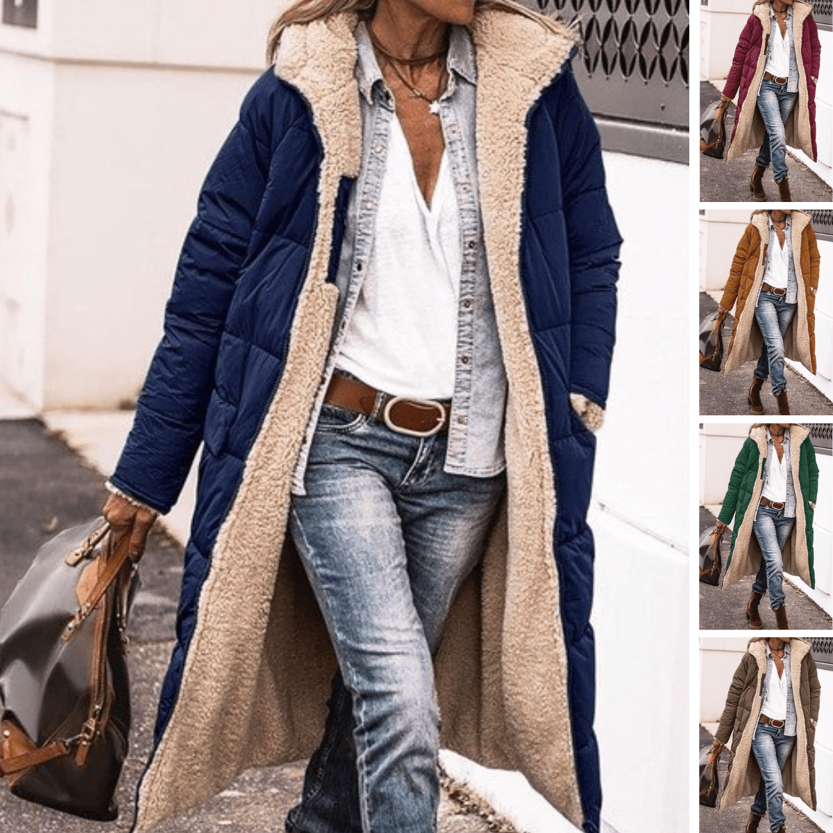 Lavinque Jacket Doudoune Longue Doublée en Fourrure | Hiver | Chaleur et Style Décontracté