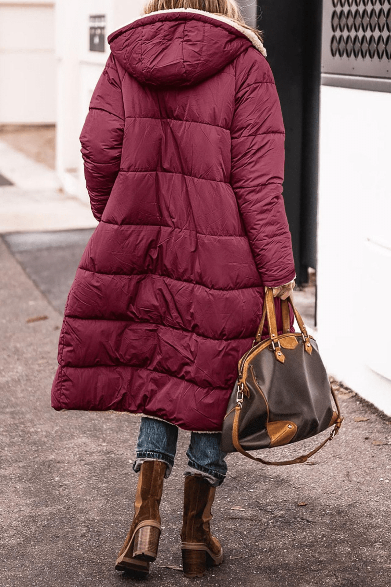 Lavinque Jacket Doudoune Longue Doublée en Fourrure | Hiver | Chaleur et Style Décontracté