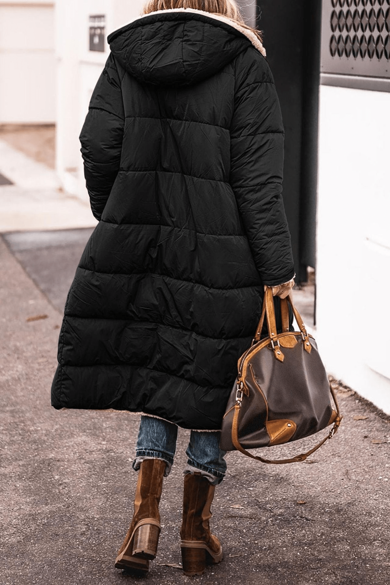 Lavinque Jacket Doudoune Longue Doublée en Fourrure | Hiver | Chaleur et Style Décontracté