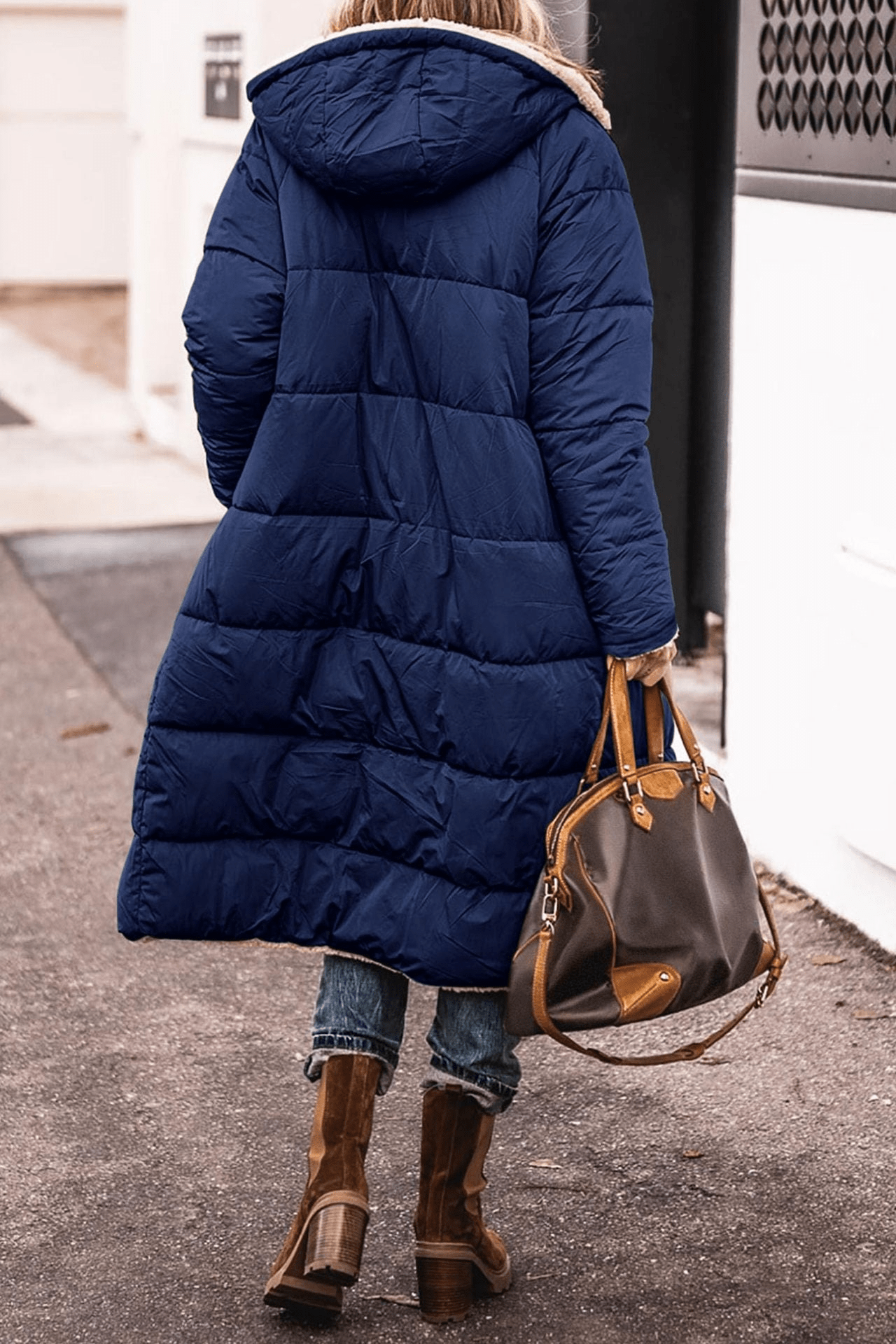 Lavinque Jacket Doudoune Longue Doublée en Fourrure | Hiver | Chaleur et Style Décontracté