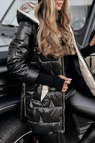 Lavinque Jacket Doudoune Longue Femme | Chaude & Brillante | Élégance Hivernale