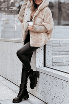 Lavinque Jacket Doudoune Oversize avec Fausse Fourrure | Chaleur & Élégance | Style Hivernal Tendance