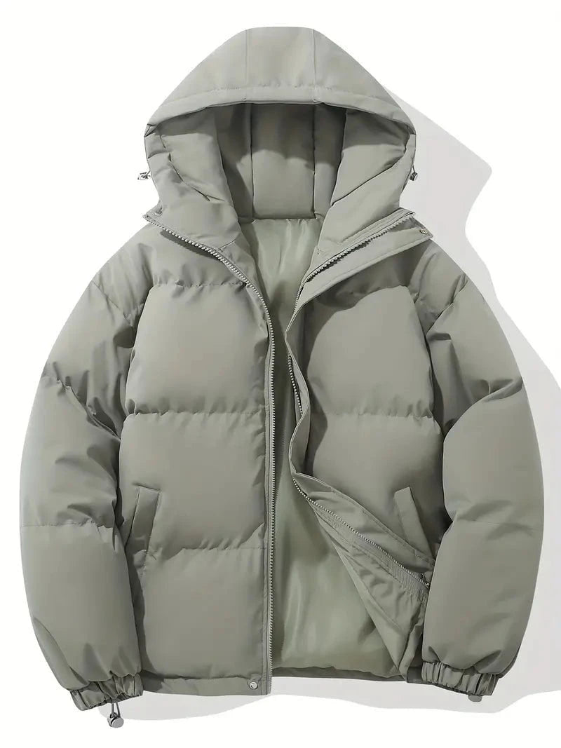 Lavinque Jacket Gris clair / S Doudoune Hiver | Capuche & Isolation Thermique | Chaude et Confortable