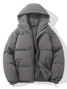 Lavinque Jacket Gris foncé / S Doudoune Hiver | Capuche & Isolation Thermique | Chaude et Confortable