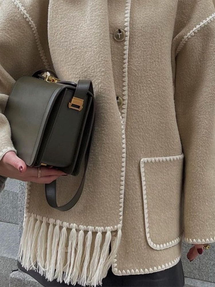 Lavinque Jacket Manteau Cape Oversize | Chic | Élégant et Tendance