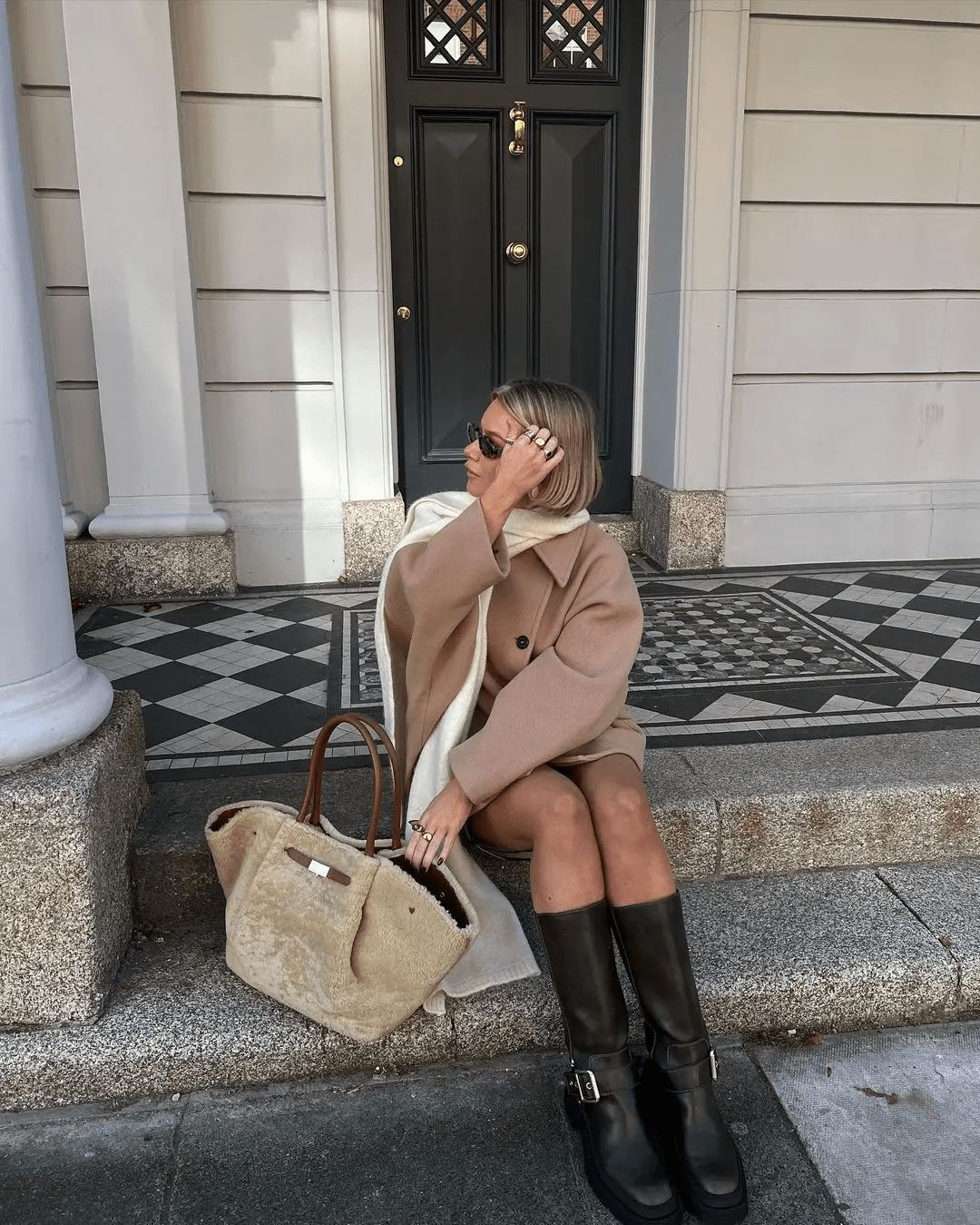 Lavinque Jacket Manteau Court | Élégance & Minimalisme | Tendance Automne-Hiver