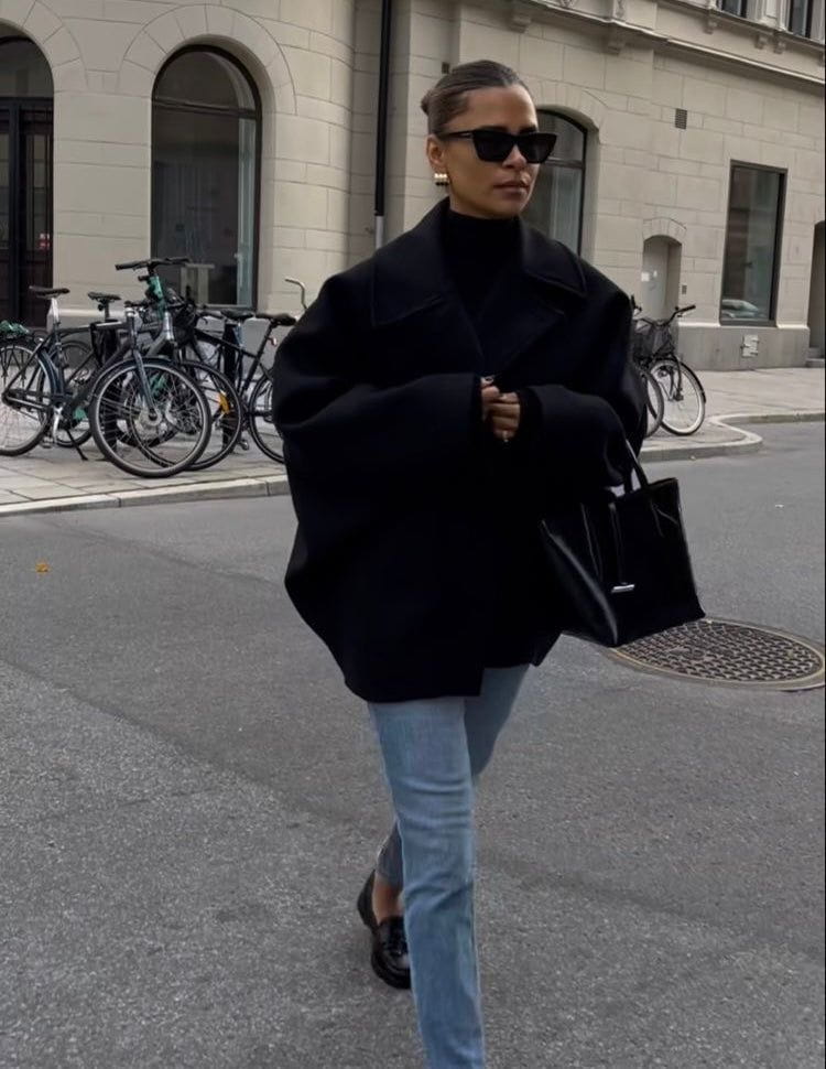 Lavinque Jacket Manteau Court | Élégance & Minimalisme | Tendance Automne-Hiver