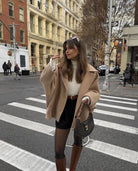 Lavinque Jacket Manteau Court | Élégance & Minimalisme | Tendance Automne-Hiver