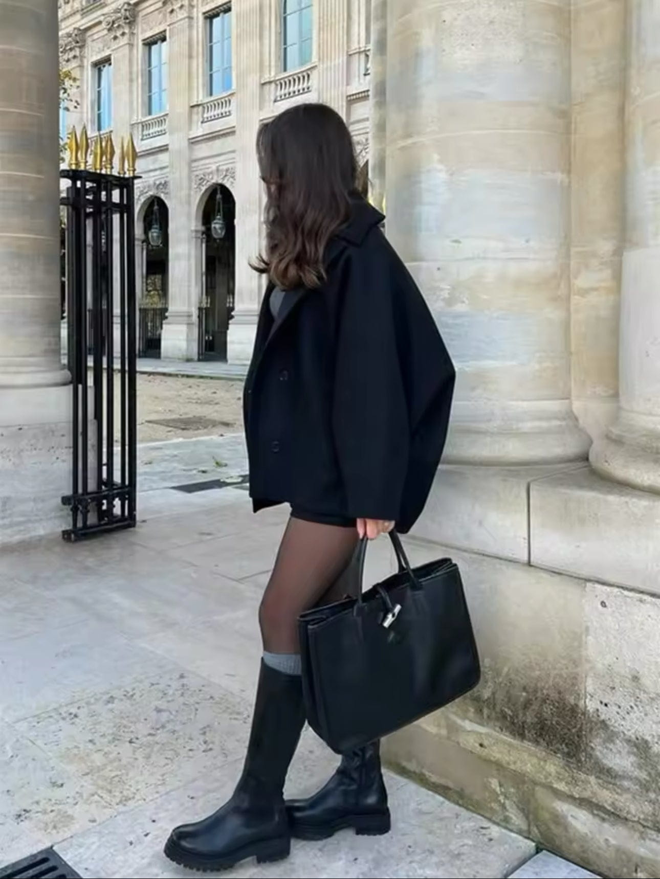 Lavinque Jacket Manteau Court | Élégance & Minimalisme | Tendance Automne-Hiver