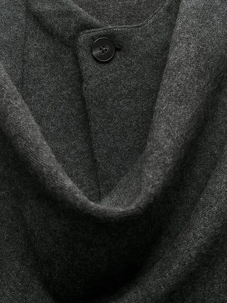 Lavinque Jacket Manteau Drapé Élégant | Coupe Oversize | Chic et Intemporel