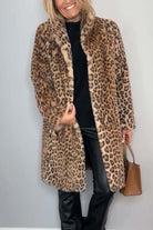 Lavinque Jacket Manteau Léopard | Fausse Fourrure | Chic et Tendance