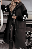Lavinque Jacket Manteau Long à Capuche | Élégance & Confort | Tendance Automne-Hiver