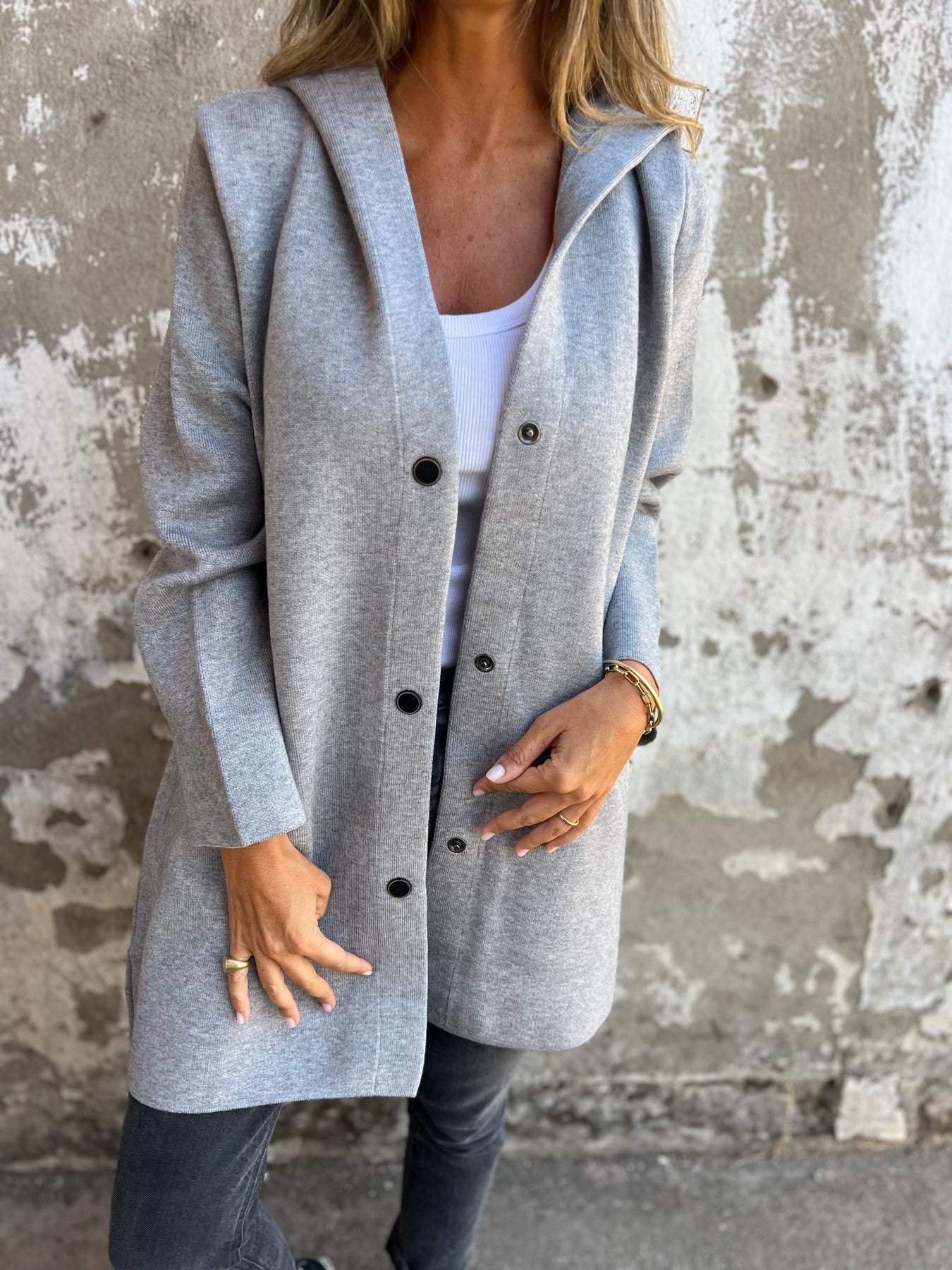 Lavinque Jacket Manteau Long à Capuche | Élégance Décontractée | Confort & Chaleur