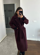 Lavinque Jacket Manteau Long Ceinturé | Élégance & Chaleur | Tendance Automne-Hiver