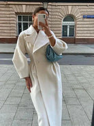 Lavinque Jacket Manteau Long Élégant Ceinturé | Chic | Chaleur et Raffinement
