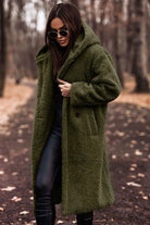 Lavinque Jacket Manteau Long Femme | Effet Mouton & Chaleur | Élégance Hivernale