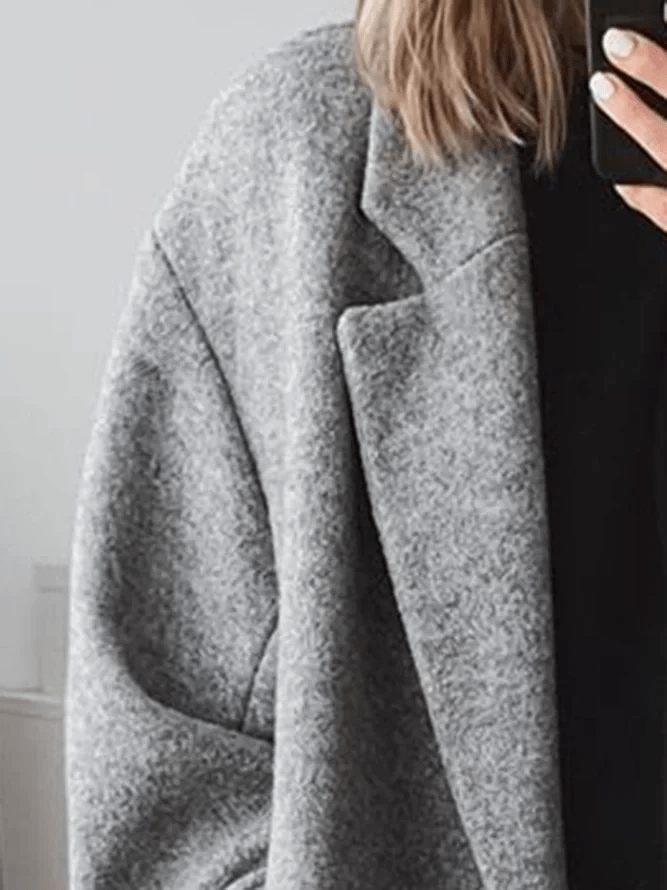 Lavinque Jacket Manteau Long Femme | Oversize & Élégant | Chaleur et Style Intemporel