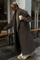 Lavinque Jacket Manteau Long Oversize | Élégance Intemporelle | Confort & Style