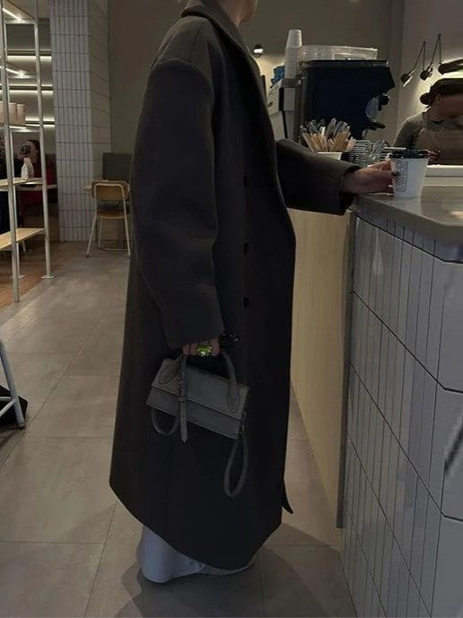 Lavinque Jacket Manteau Long Oversize | Élégance Intemporelle | Confort & Style