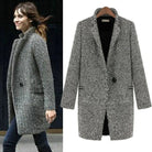 Lavinque Jacket Manteau Long Texturé | Élégance | Chaleur et Style