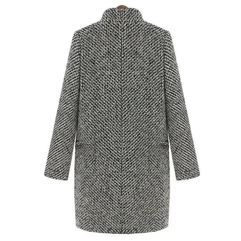 Lavinque Jacket Manteau Long Texturé | Élégance | Chaleur et Style