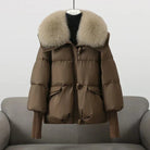 Lavinque Jacket Marron / S Doudoune Femme | Chaude | Élégance Hivernale