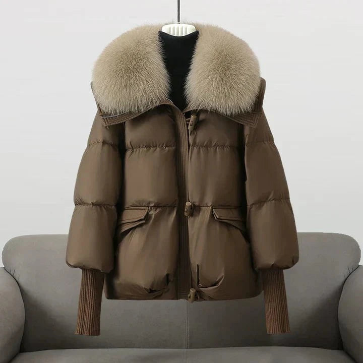 Lavinque Jacket Marron / S Doudoune Femme | Chaude | Élégance Hivernale